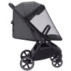 Carrello Corsa 2024 CRL-5518 - современная прогулочная коляска с автоматическим складыванием • Solid Grey