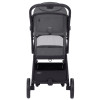 Carrello Corsa 2024 CRL-5518 - современная прогулочная коляска с автоматическим складыванием • Solid Grey