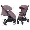 Carrello Corsa 2024 CRL-5518 - современная прогулочная коляска с автоматическим складыванием • Wild Pink