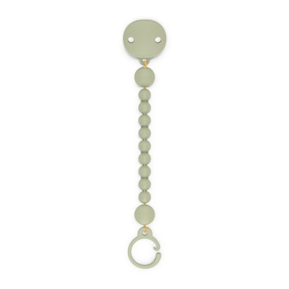 Силиконовая клипса для пустышки Suavinex Colour Essence green (401521)