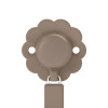 Силіконова кліпса для пустушки Suavinex Wonder, brown (402550)