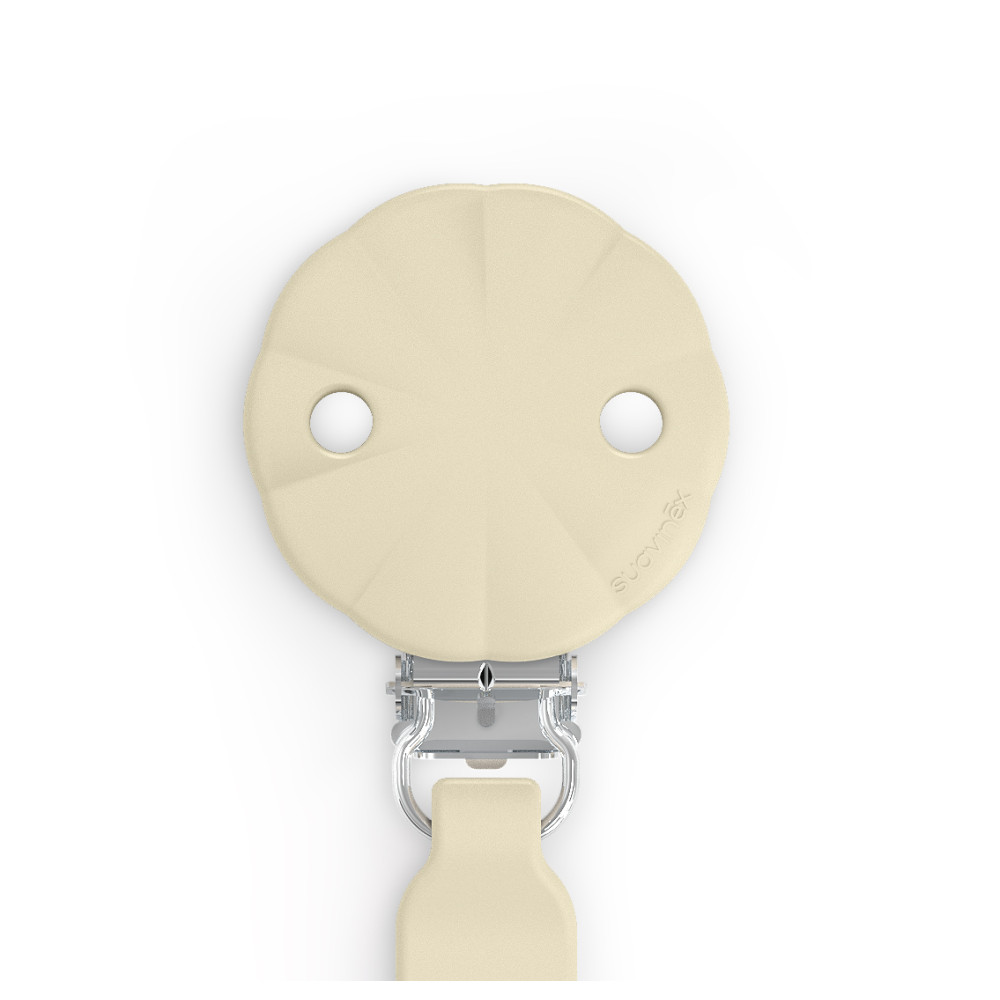 Силіконова кліпса для пустушки Suavinex Wonder, light beige (402539) Силіконова кліпса для пустушки Suavinex Wonder, light beige (402539)