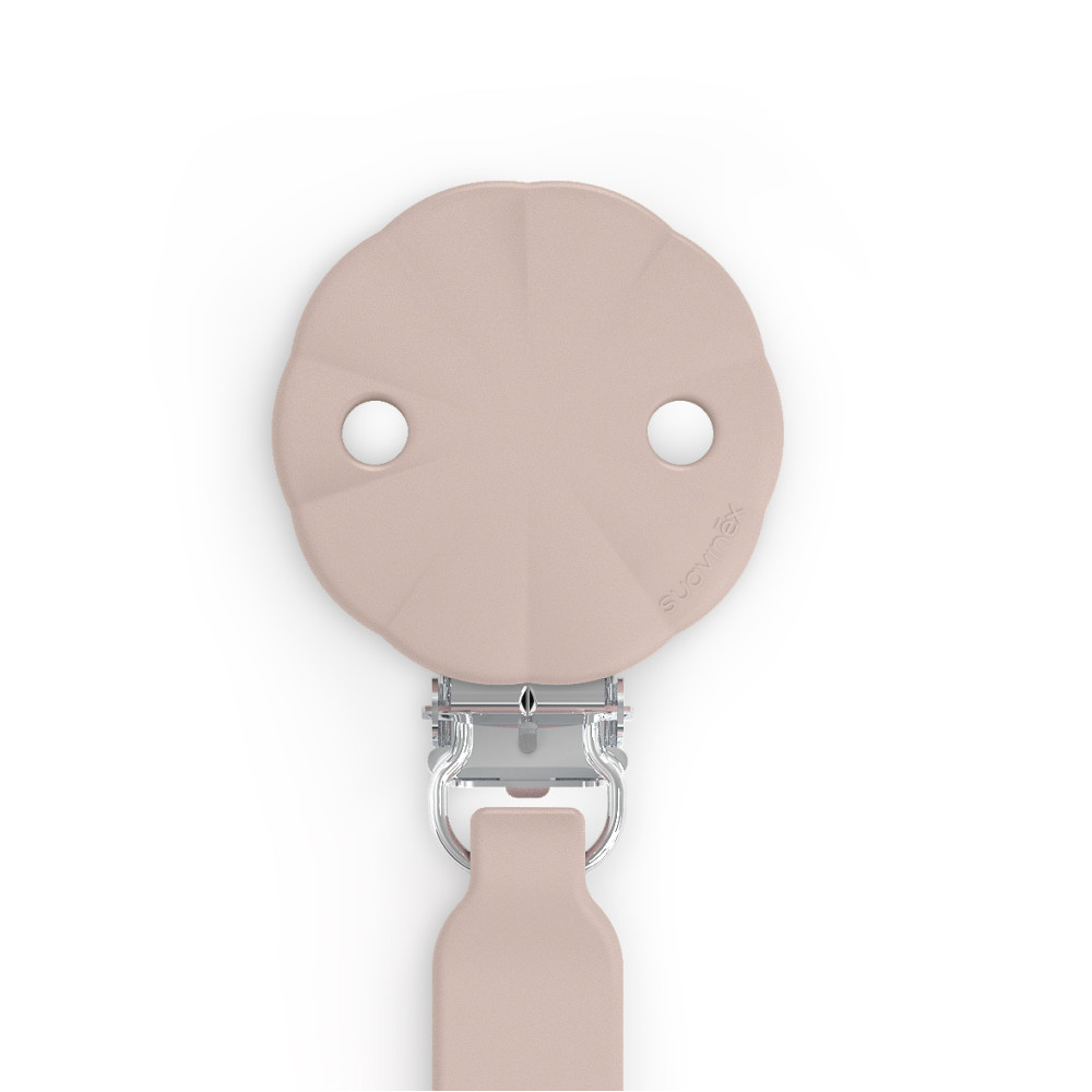 Силіконова кліпса для пустушки Suavinex Wonder, light pink (402547) Силіконова кліпса для пустушки Suavinex Wonder, light pink (402547)