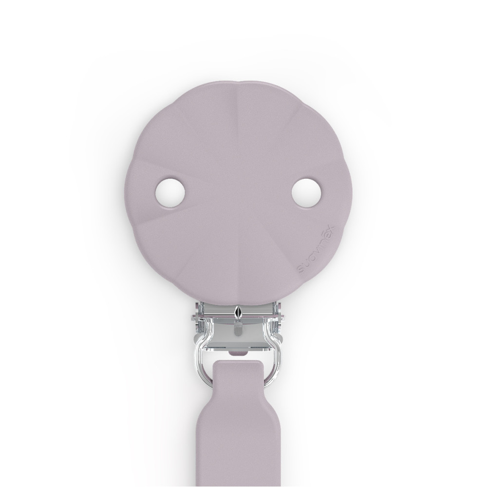 Силіконова кліпса для пустушки Suavinex Wonder, light violet (402546) Силіконова кліпса для пустушки Suavinex Wonder, light violet (402546)