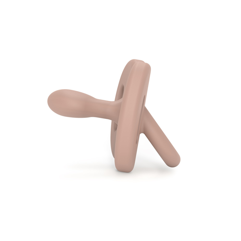 Пустушка фізіологічна силіконова Suavinex Colour Essence 0-6 міс, нюдовий (308098)