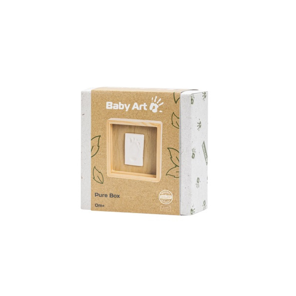 Набір для виготовлення відбитка Baby Art Магічна коробочка, дерев'яна (3601092040) Набір для виготовлення відбитка Baby Art Магічна коробочка, дерев'яна (3601092040)