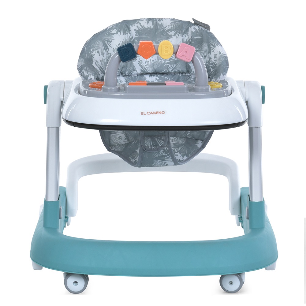 El Camino Multiway Me 1163 - детские ходунки с функцией Первые шаги • Mint