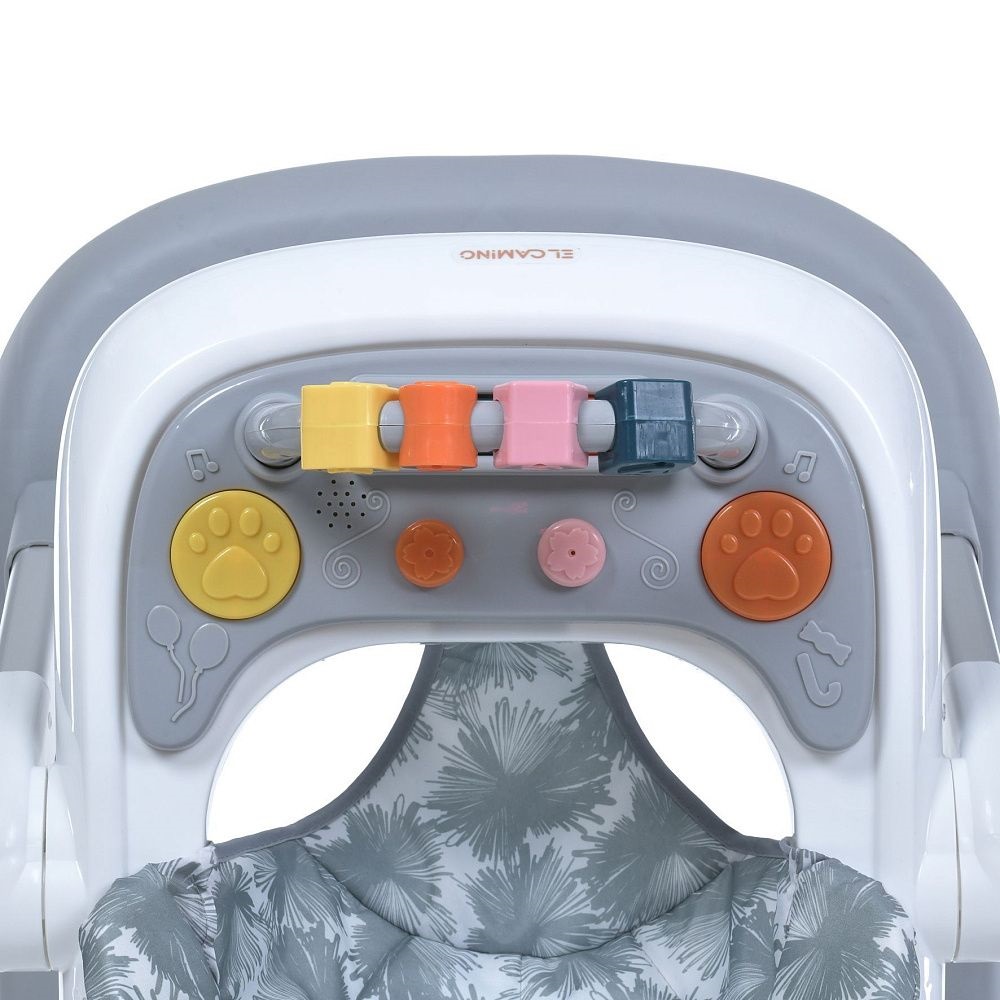 El Camino Multiway Me 1163 - детские ходунки с функцией Первые шаги • Gray El Camino Multiway Me 1163 - детские ходунки с функцией Первые шаги • Gray