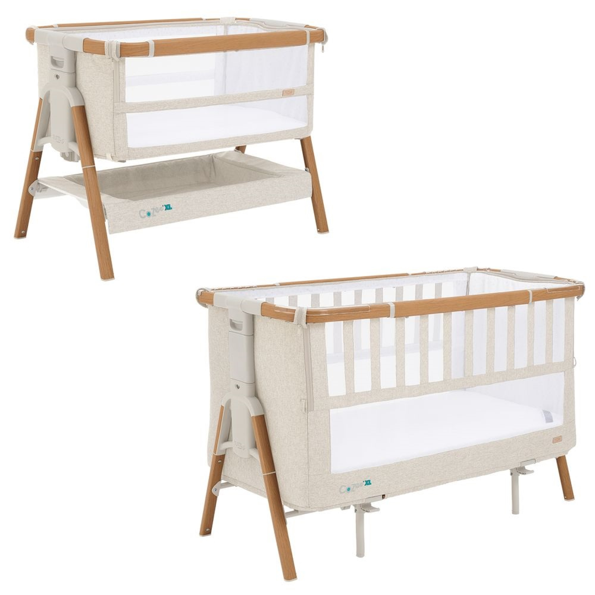 Приставная кроватка для новорожденного Tutti Bambini CoZee XL в