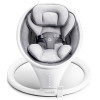 Munchkin Baby Swing - заколисуючий центр для новонароджених, шезлонг-гойдалка з автоматичним закачуванням і функцією Bluetooth • Gray (9029001)