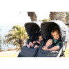 Прогулянкова коляска для двійні Bumbleride Indie Twin Black (IT-985BL)