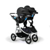 Комплект адаптерів для автокрісел на коляску Bumbleride Indie Twin, 4шт (MNCT-19)