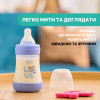 Бутылочка для кормления с силиконовой соской Chicco Perfect 5 Love, 150 мл, 0м+, голубой (20211.21.40)