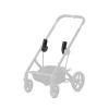 Cybex Balios S Lux - детская коляска 3в1 с автокреслом Aton B2 i-Size (чорный) для новорожденных • BLK Lava Grey
