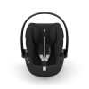 Cybex Cloud G i-Size - автокрісло для немовля i-Size (автолюлька), легке, розкладається до лежачого положення, дихаюча тканина Air Mesh (40 - 87 см) • Moon Black (Plus)