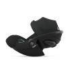 Cybex Cloud G i-Size - автокрісло для немовля i-Size (автолюлька), легке, розкладається до лежачого положення, дихаюча тканина Air Mesh (40 - 87 см) • Moon Black (Plus)