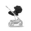 Cybex Cloud G i-Size - автокрісло для немовля i-Size (автолюлька), легке, розкладається до лежачого положення, дихаюча тканина Air Mesh (40 - 87 см) • Moon Black (Plus)