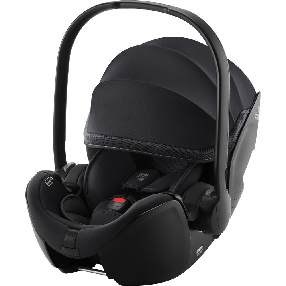 Britax Romer Baby-Safe Pro - автокрісло для новонародженого (автолюлька), легке, розкладається до лежачого положення (від народження до 15 місяців / 40 - 85 см) • Galaxy Black