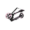 Двухколесный детский самокат Lionelo Luca Black Carbon Pink