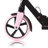 Двухколесный детский самокат Lionelo Luca Black Carbon Pink