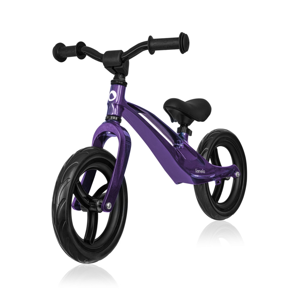 Двухколесный детский беговел Lionelo Bart Purple Amethyst