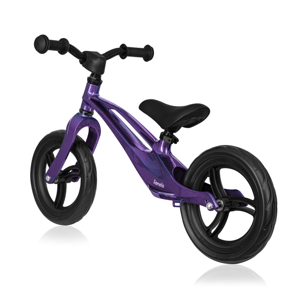 Двухколесный детский беговел Lionelo Bart Purple Amethyst