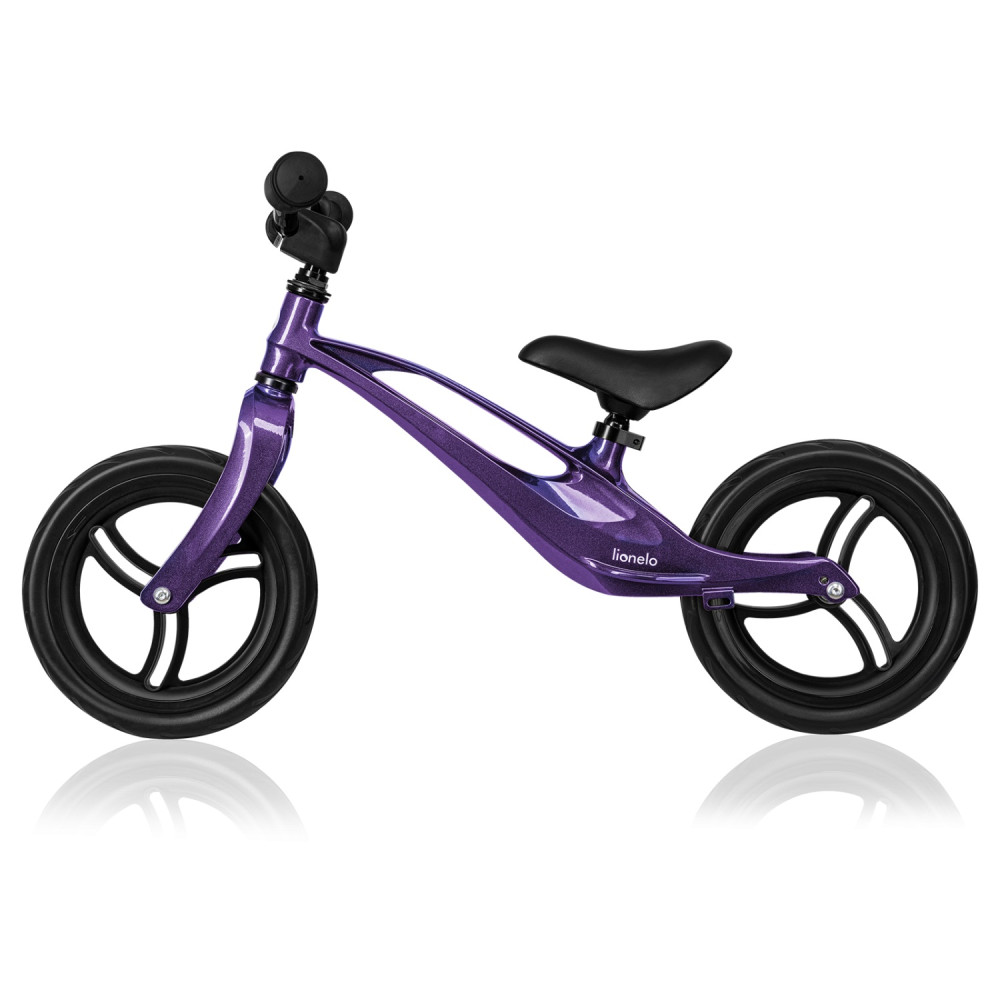 Двухколесный детский беговел Lionelo Bart Purple Amethyst