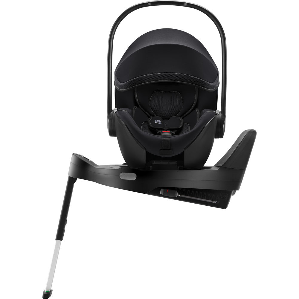 Britax Romer Baby-Safe Pro - автокрісло для новонародженого (автолюлька), легке, розкладається до лежачого положення (від народження до 15 місяців / 40 - 85 см) • Galaxy Black