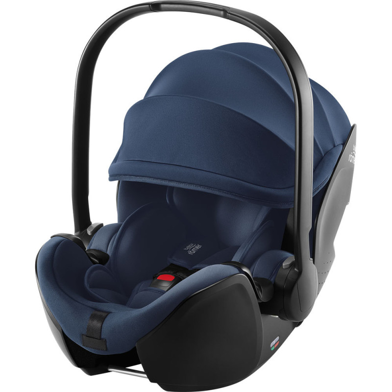 Britax Romer Baby-Safe Pro - автокресло для новорожденных (автолюлька), легкое, регулируется до положения лежа (от рождения до 15 месяцев / 40 - 85 см) • Night Blue