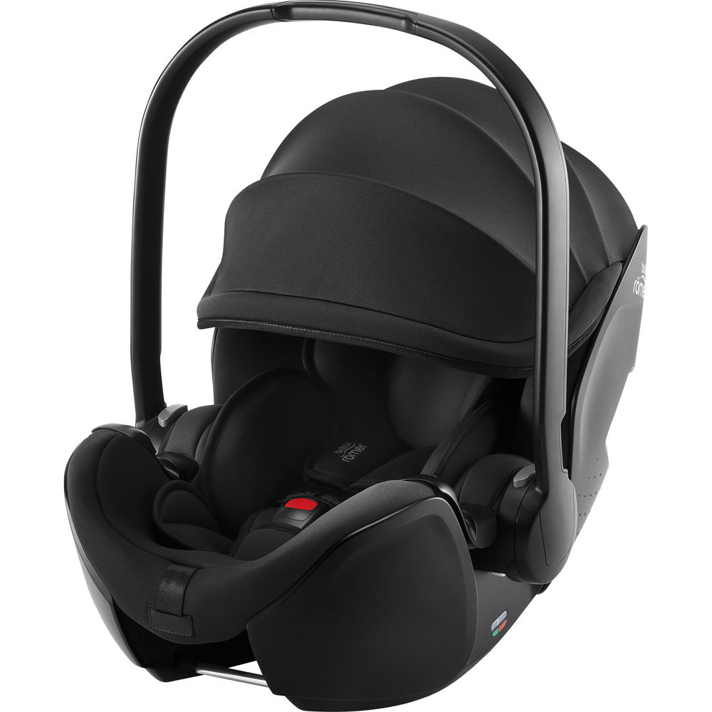Britax Romer Baby-Safe Pro - автокрісло для новонародженого (автолюлька), легке, розкладається до лежачого положення (від народження до 15 місяців / 40 - 85 см) • Space Black