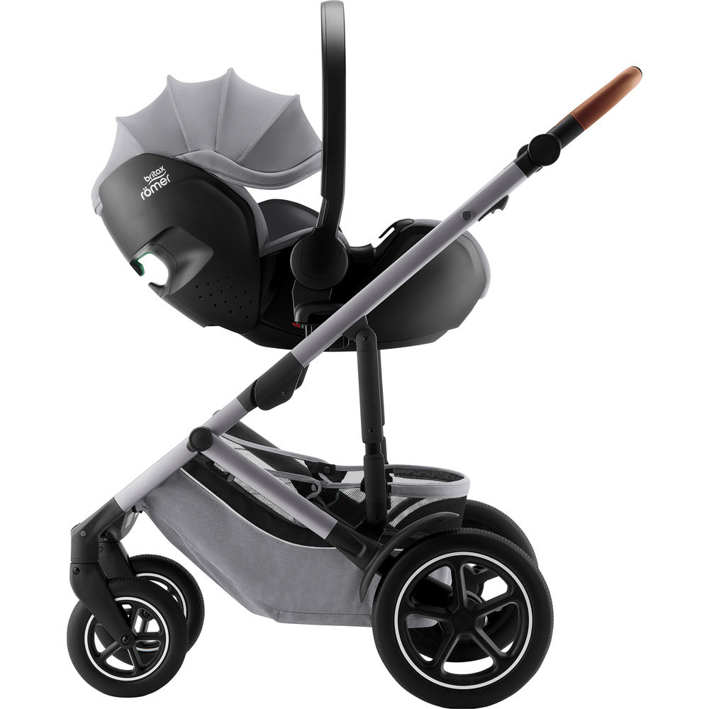 Britax Romer Baby-Safe Pro - автокрісло для новонародженого (автолюлька), легке, розкладається до лежачого положення (від народження до 15 місяців / 40 - 85 см) • Frost Grey Britax Romer Baby-Safe Pro - автокрісло для новонародженого (автолюлька), легке, розкладається до лежачого положення (від народження до 15 місяців / 40 - 85 см) • Frost Grey