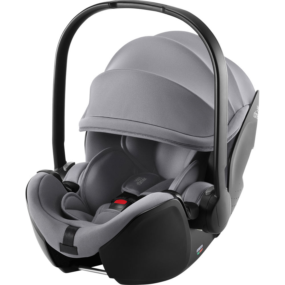 Britax Romer Baby-Safe Pro - автокрісло для новонародженого (автолюлька), легке, розкладається до лежачого положення (від народження до 15 місяців / 40 - 85 см) • Frost Grey