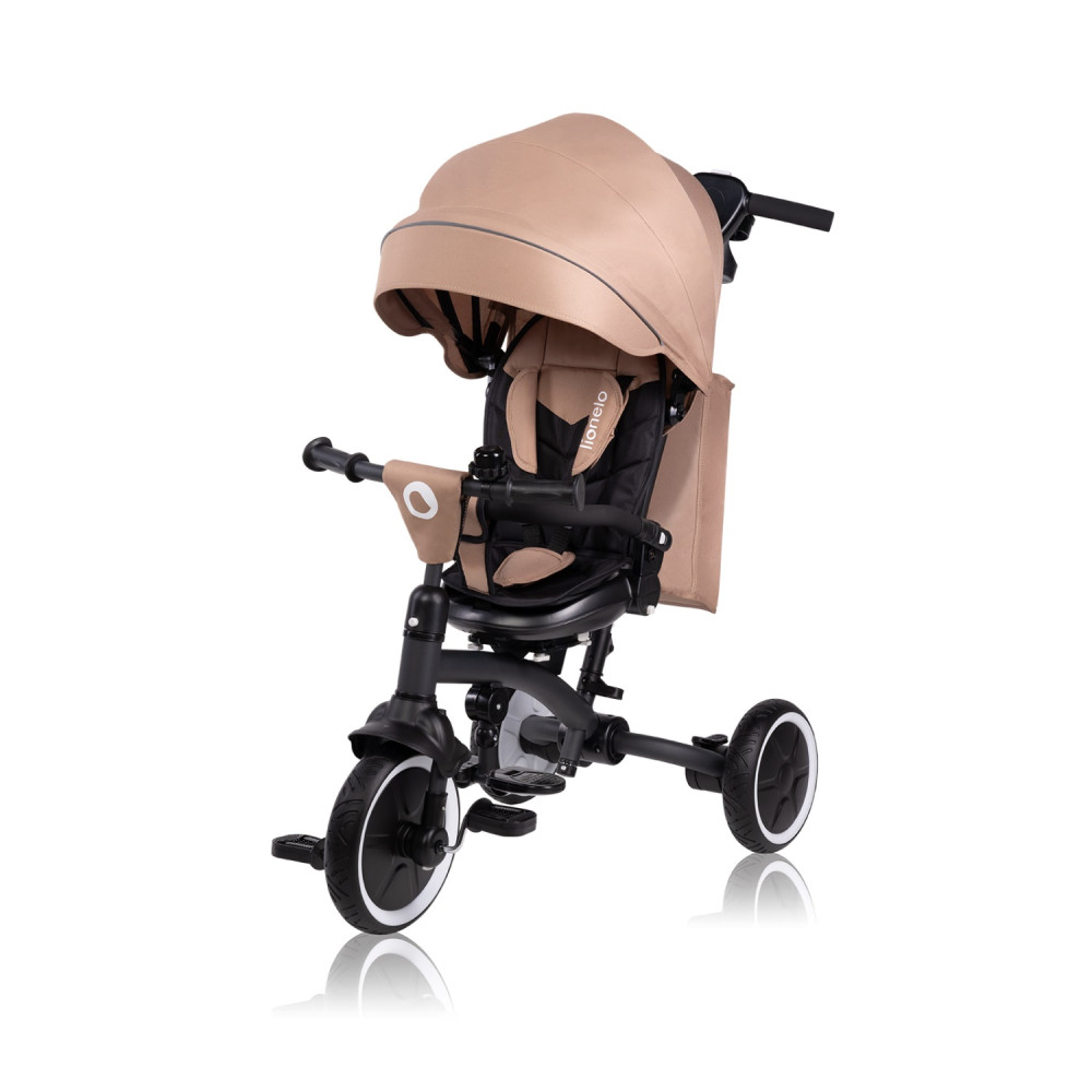 Триколісний дитячий велосипед Lionelo Tris Plus Beige Sand