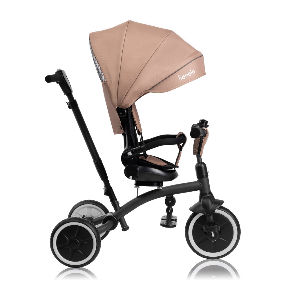 Триколісний дитячий велосипед Lionelo Tris Plus Beige Sand