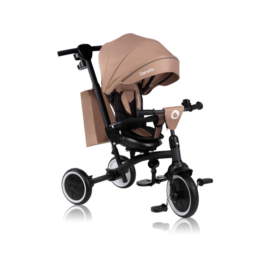Триколісний дитячий велосипед Lionelo Tris Plus Beige Sand