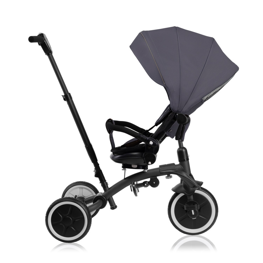 Триколісний дитячий велосипед Lionelo Tris Plus Grey Stone