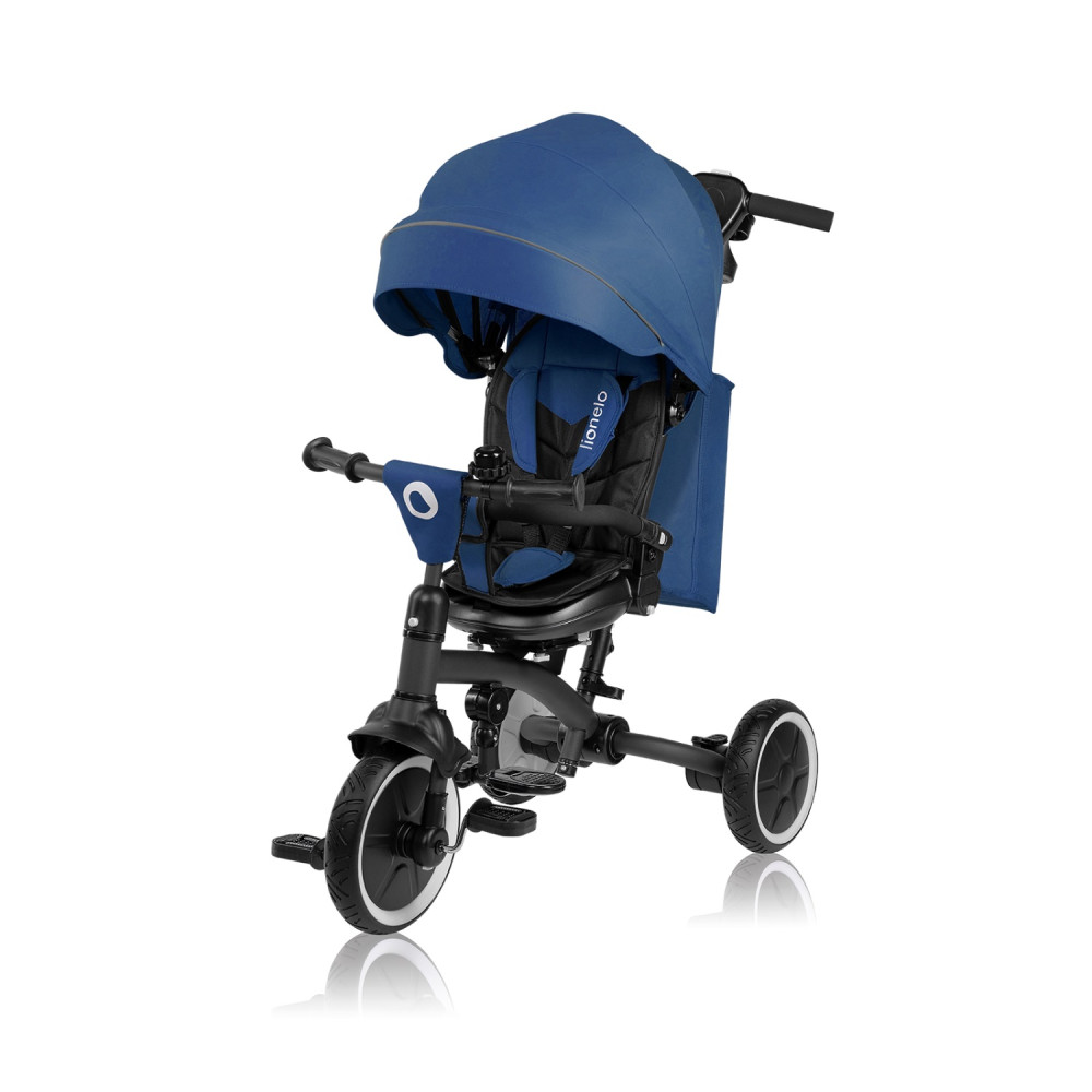 Триколісний дитячий велосипед Lionelo Tris Plus Blue Denim
