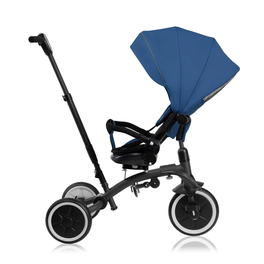Триколісний дитячий велосипед Lionelo Tris Plus Blue Denim