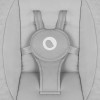 Lionelo Iris - шезлонг-качель для новорожденных, поворот на 360 градусов • Grey Concrete