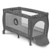 Детский манеж-кроватка Lionelo Sven Plus Grey Concrete
