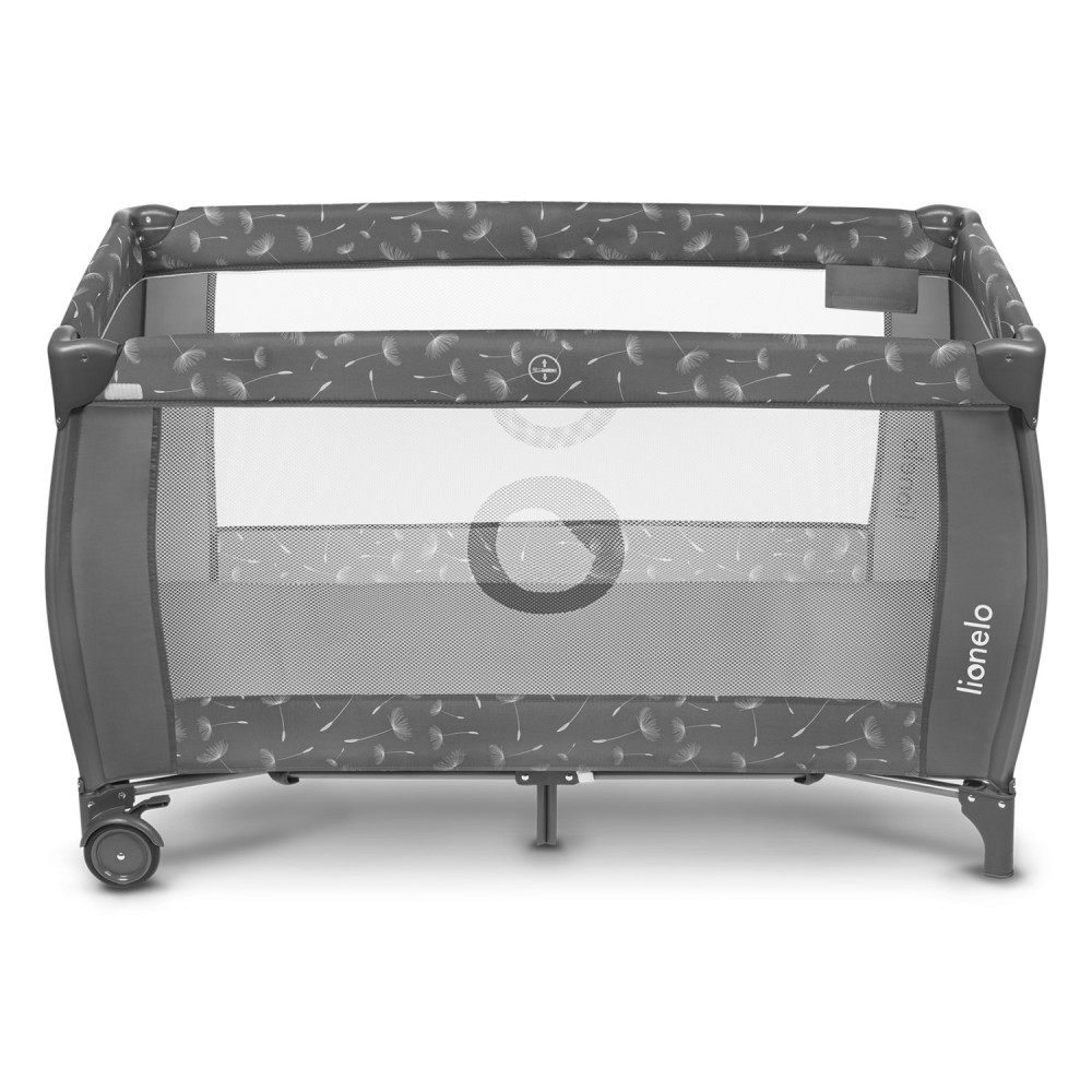 Детский манеж-кроватка Lionelo Sven Plus Grey Concrete Детский манеж-кроватка Lionelo Sven Plus Grey Concrete