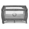 Детский манеж-кроватка Lionelo Sven Plus Grey Concrete