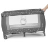 Детский манеж-кроватка Lionelo Sven Plus Grey Concrete