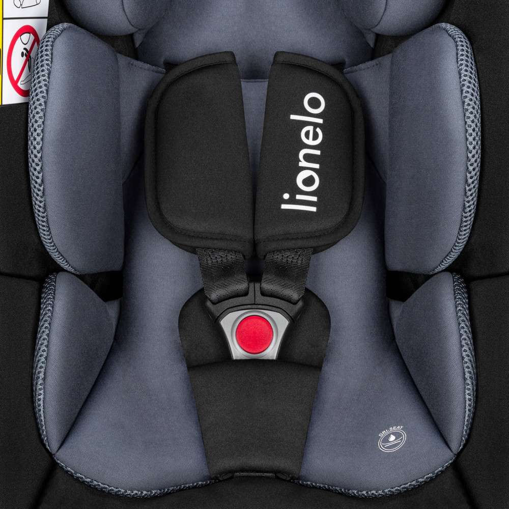 Lionelo Astrid i-Size - автокрісло для новонародженого iSize (0 – 12 місяців / 40 - 87 см), автолюлька • Black Grey