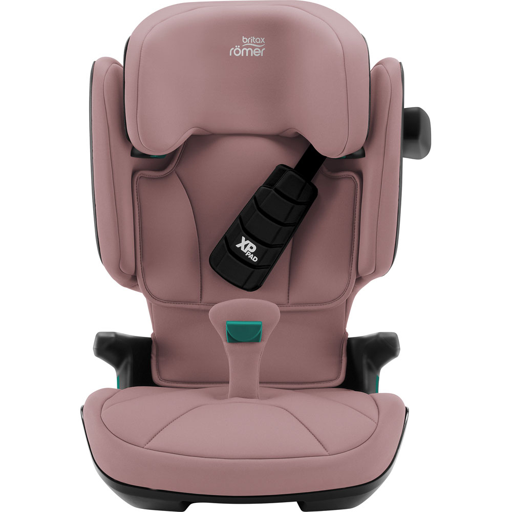 Britax Romer Kidfix i-Size - автокрісло для дітей (від 3.5 до 12 років / 100 - 150 см), накладка на ремінь, додатковий бічний захист, система SecureGuard • Dusty Rose