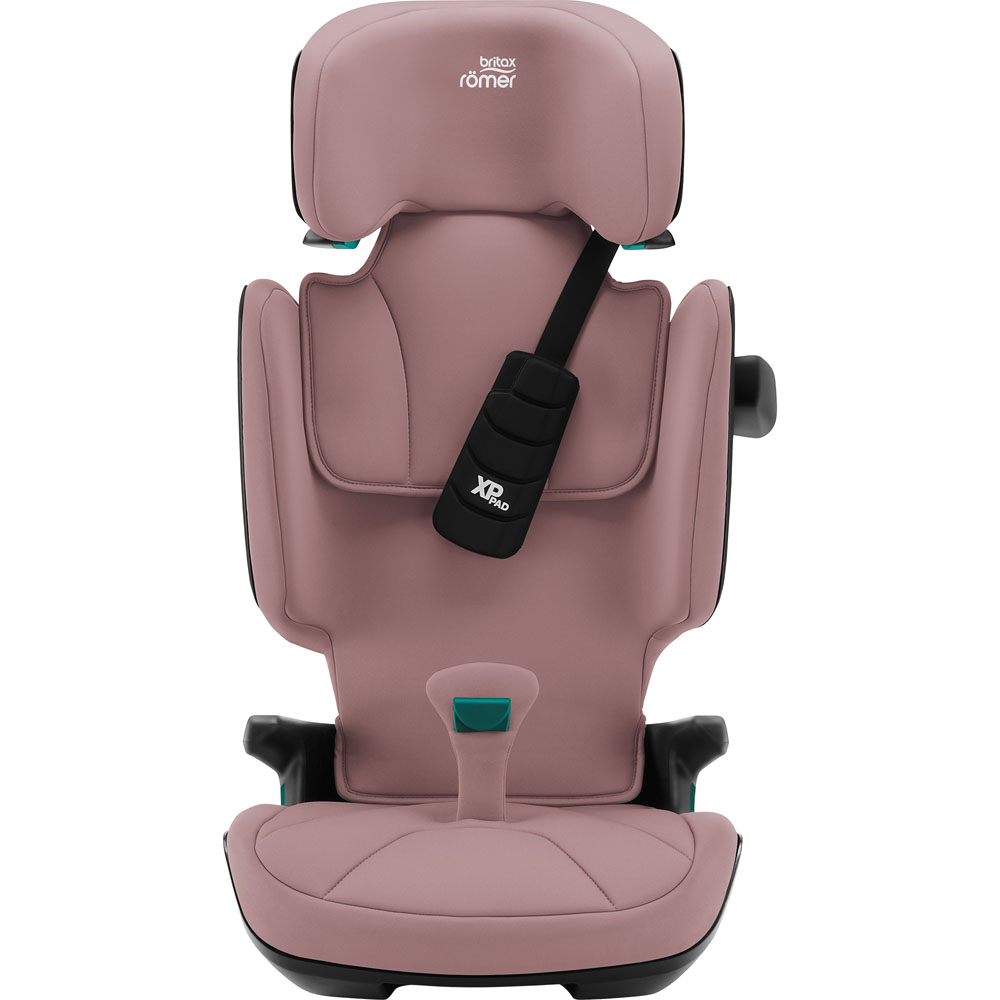 Britax Romer Kidfix i-Size - автокрісло для дітей (від 3.5 до 12 років / 100 - 150 см), накладка на ремінь, додатковий бічний захист, система SecureGuard • Dusty Rose
