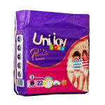 Unijoy Baby Premium - дитячі підгузки, 22 шт (PDM22) • M 3 midi 5-10 кг