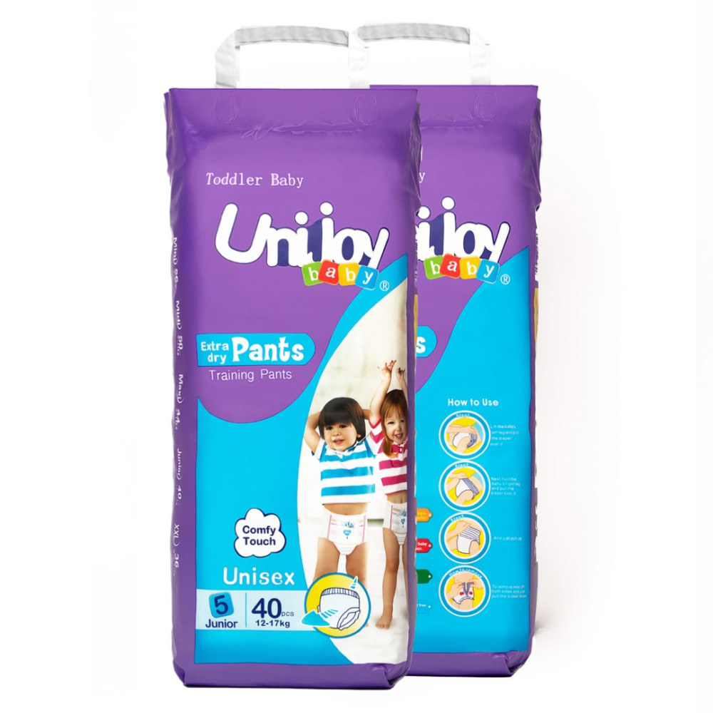 Підгузки-трусики дитячі Unijoy Baby Pants (5 junior XL, 12-17 кг), 40 шт (PXL40)