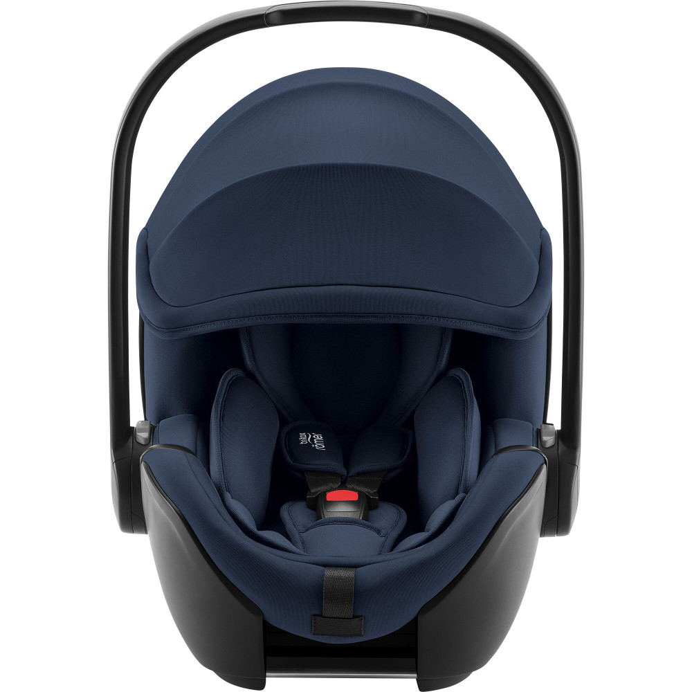 Britax Romer Baby-Safe Pro - автокресло для новорожденного, легкое, раскладывается до лежачего положения (от рождения до 15 месяцев / 40 - 85 см) с поворотной базой ISOFIX Vario Base 5Z • Night Blue
