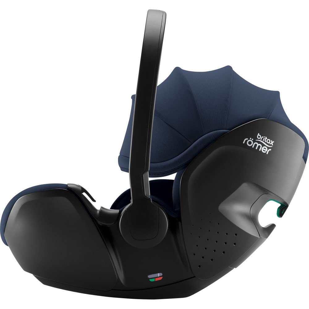 Britax Romer Baby-Safe Pro - автокресло для новорожденного, легкое, раскладывается до лежачего положения (от рождения до 15 месяцев / 40 - 85 см) с поворотной базой ISOFIX Vario Base 5Z • Night Blue